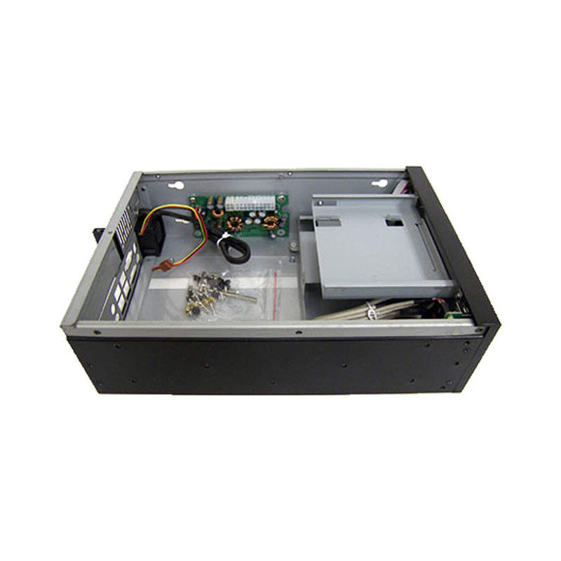 6u Rackmount Server Şasi Tasarımı Siyah Endüstriyel Elektronik 19 Inch 3u Bilgisayar Küresi Pc