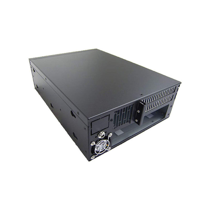 6u Rackmount Server Şasi Tasarımı Siyah Endüstriyel Elektronik 19 Inch 3u Bilgisayar Küresi Pc