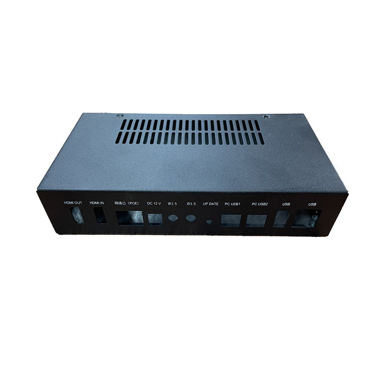 Kısa 3U Rackmount IPC Şasi Temelli Demir Alüminyum 4 U 3u Rackmount Case