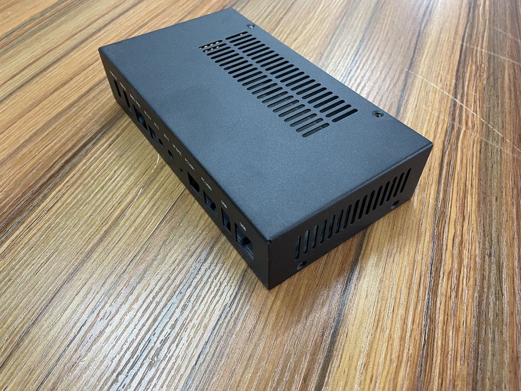 Kısa 3U Rackmount IPC Şasi Temelli Demir Alüminyum 4 U 3u Rackmount Case