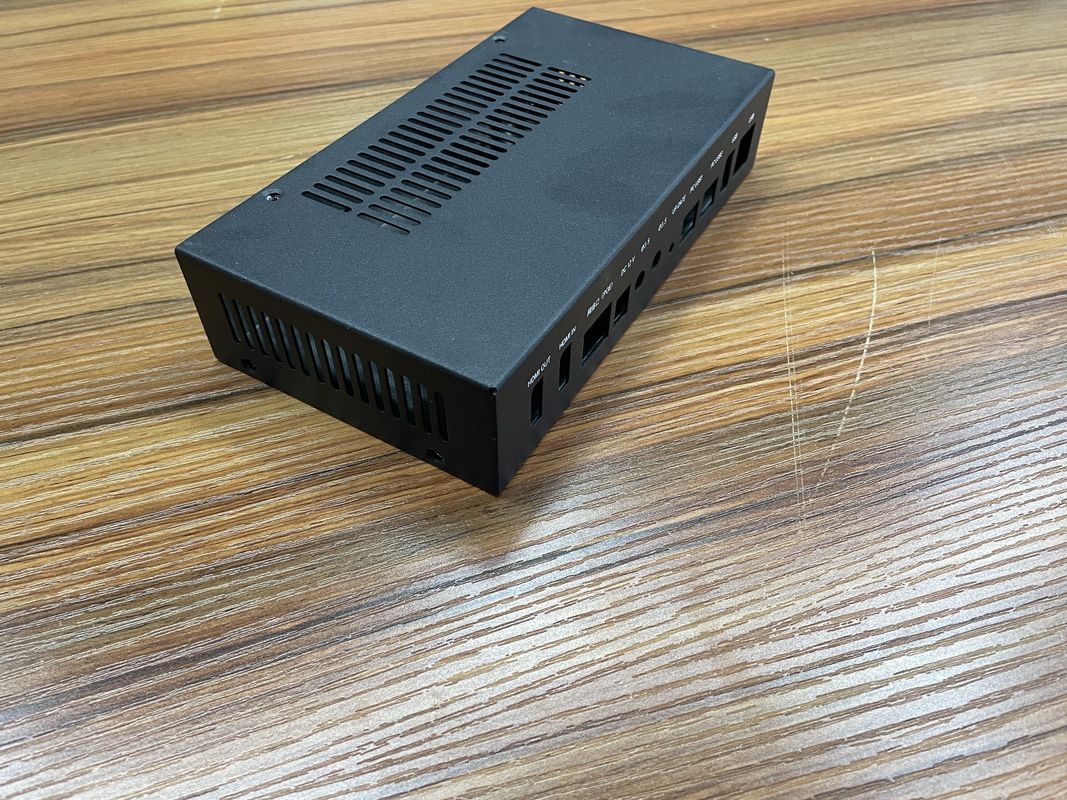 Kısa 3U Rackmount IPC Şasi Temelli Demir Alüminyum 4 U 3u Rackmount Case