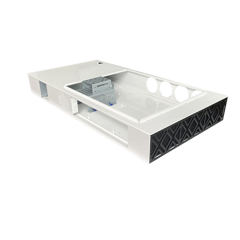 Yaprak Metal İşleme Özel CNC Eğimli Damgalama Şasi Kabineti Kablo Yaprak Metal Parçaları Şasi