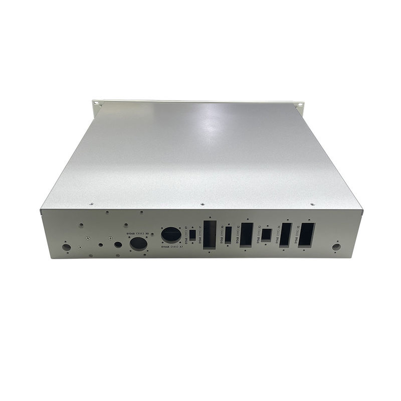 Tamamen Özel Toz Kaplama Çelik Alüminyum Lazer Kesme Metal Fabrikasyon Yaprak Metal Parçalar Amplifier Kabine