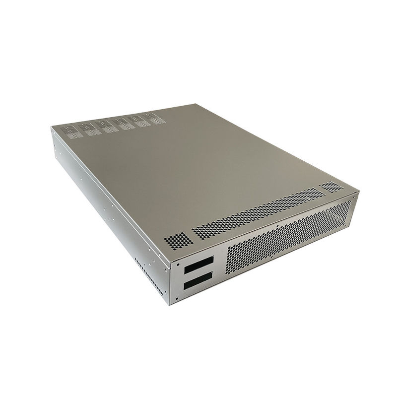 1U 2U 3U 4U 19 Inch Rack Mount Şasi Bilgisayar Kutusu Kapak Alüminyum Kutusu Kutusu