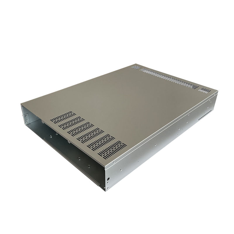 1U 2U 3U 4U 19 Inch Rack Mount Şasi Bilgisayar Kutusu Kapak Alüminyum Kutusu Kutusu