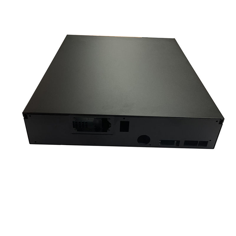 Server ve depolama için kilitli benzersiz tasarım 2u Kontrol Endüstriyel Rackmount Şasi