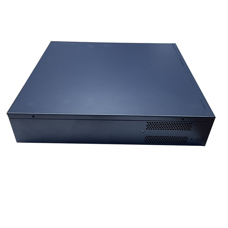 12 Bay 16 Bay Rackmount Gpu Özel Sunucu Şasi Siyah Toz püskürtülmüş Ev Değiştirici
