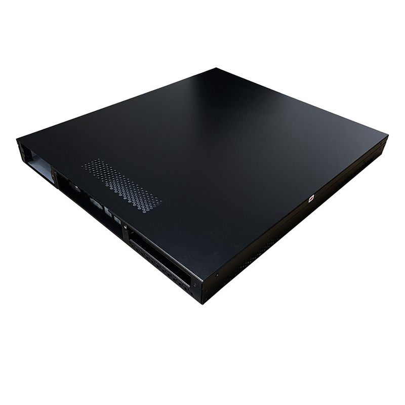 Dell Sunucu Şasi Tasarımı Eğimli Kaplama Siyah 19 Inch 1U 2U 4U 3u Nas Case Rack PC