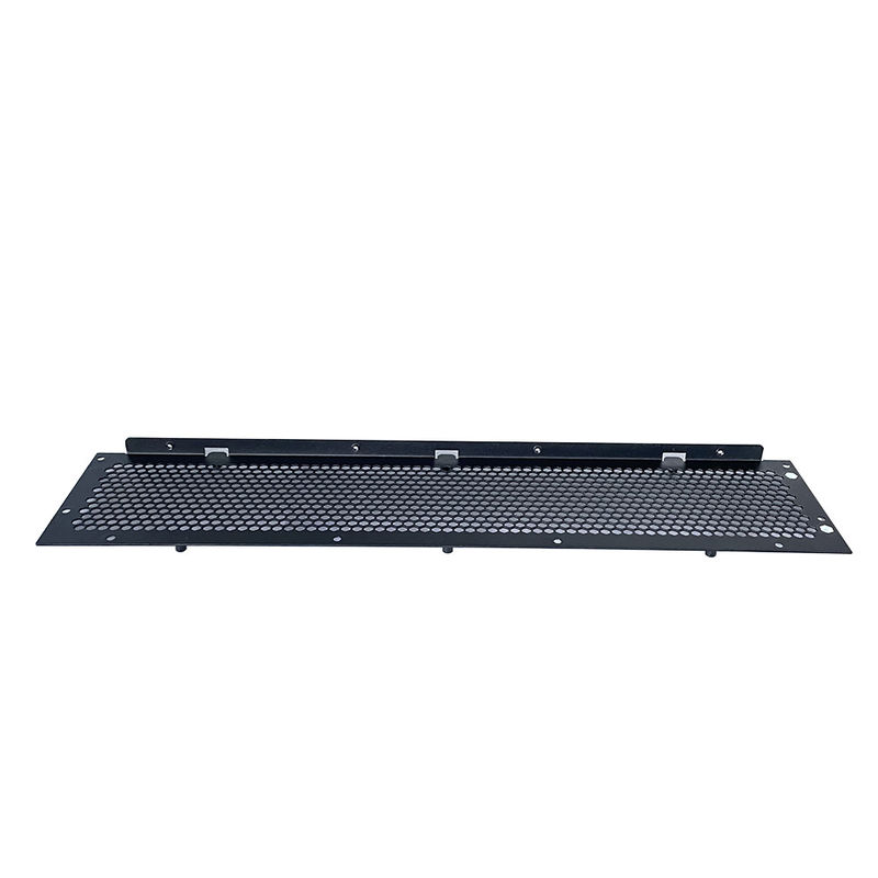 Çelik Alüminyum Yaprak Metal Üretim Tasarımı 1U 2U 3U 4U 19 Inch Rack Vented Blanking Panel Metal Case Box
