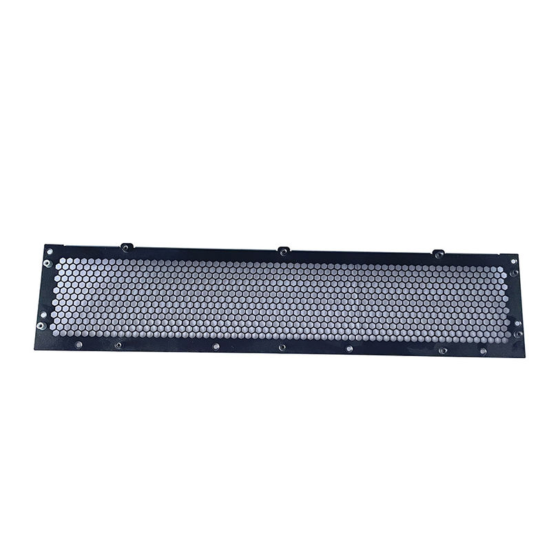 Çelik Alüminyum Yaprak Metal Üretim Tasarımı 1U 2U 3U 4U 19 Inch Rack Vented Blanking Panel Metal Case Box
